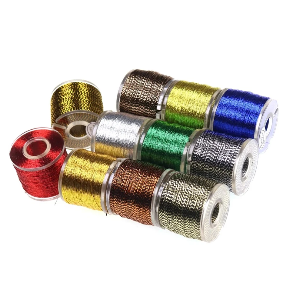 Fishing Rod Building Kit - 100 yards/Spool Fishing Rod Building Metallic