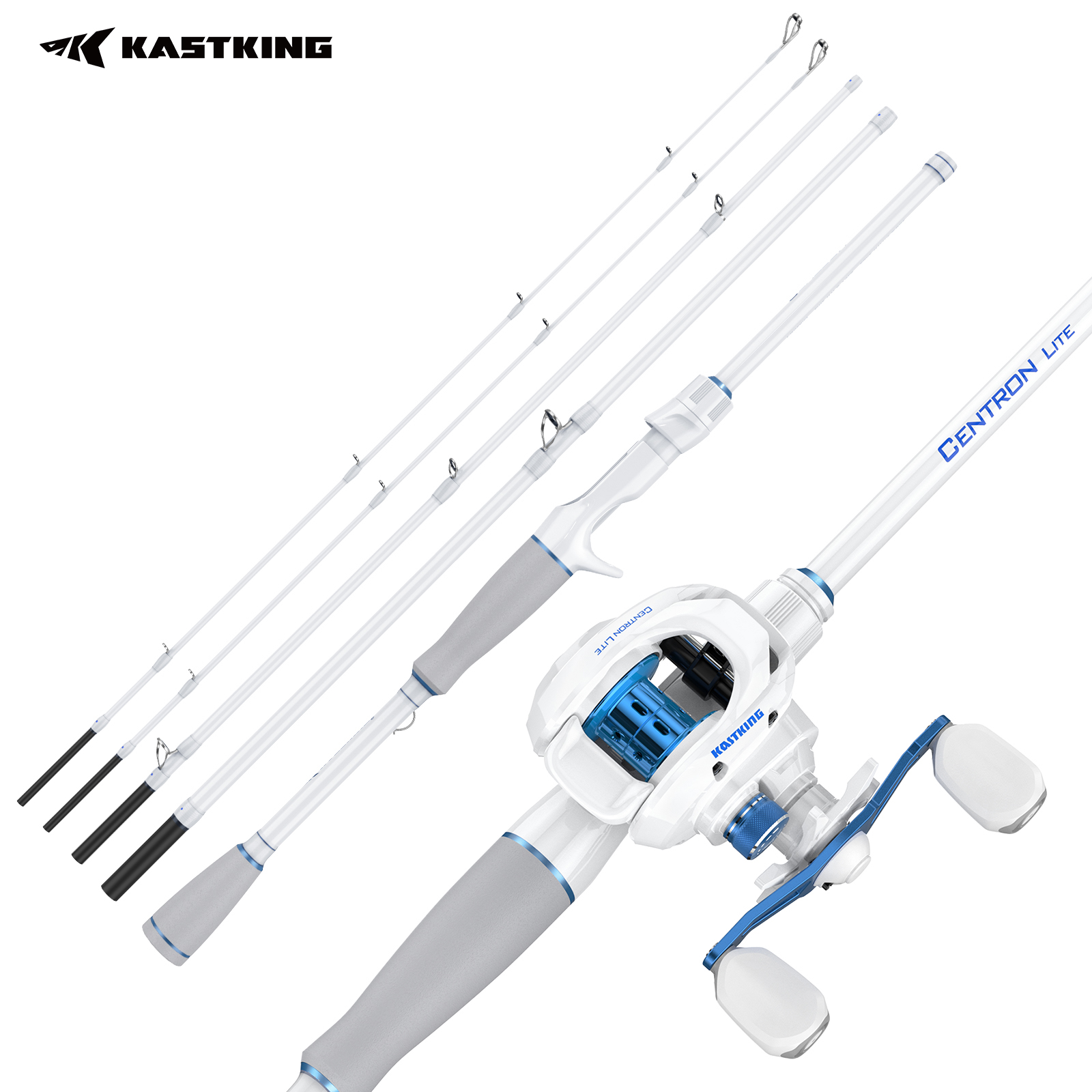 Fishing Rod Boat - KastKing Centron Lite Travel Casting Combo