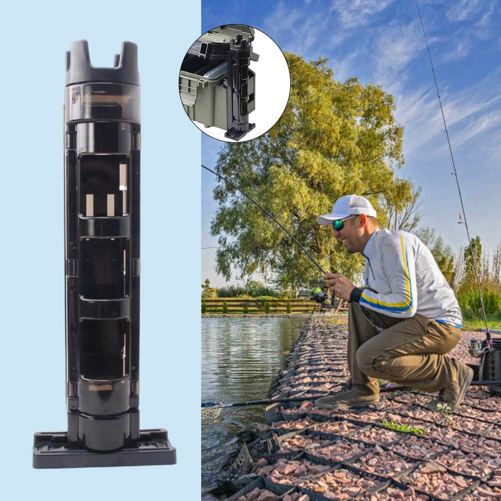 Fishing Rod Holder - 1pc Adjustable Fishing Barrel Sided Rod