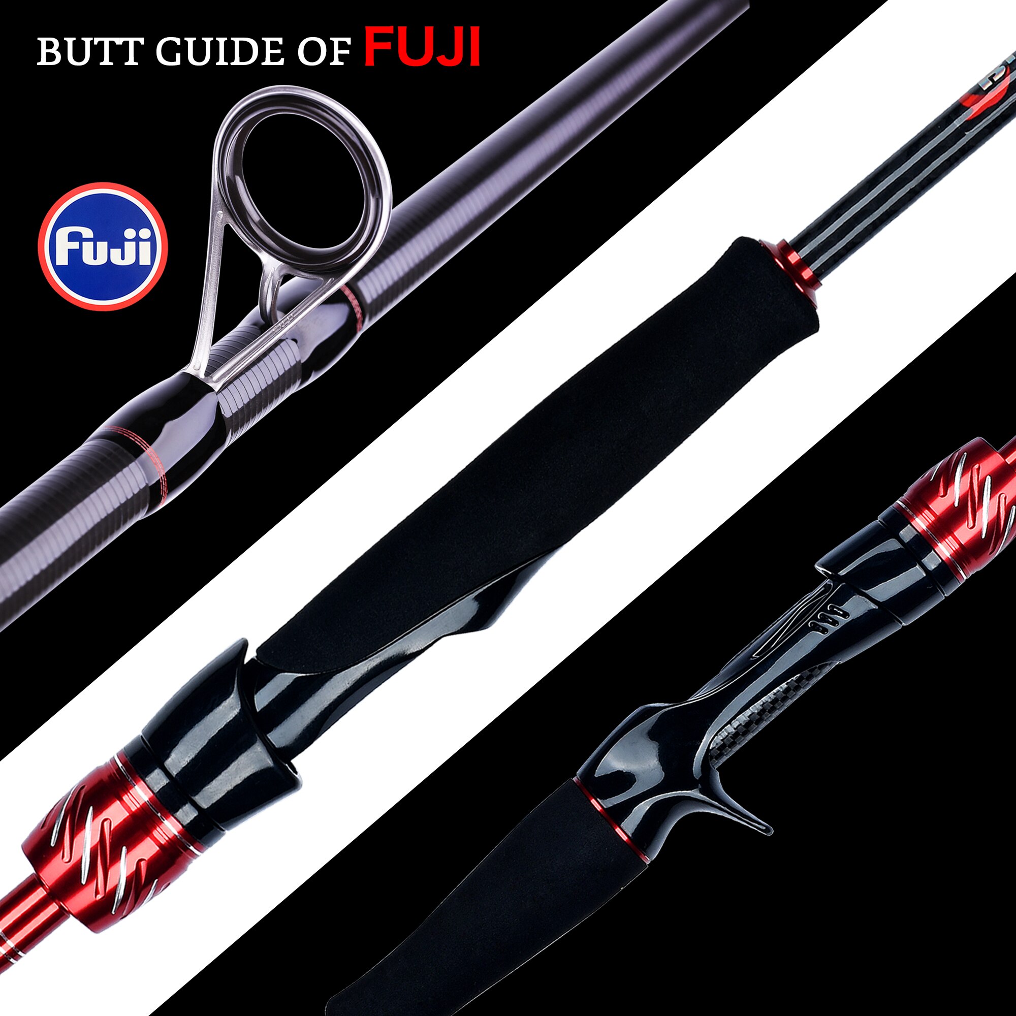 BIUTIFU Traveller Spinning Cas - Fishing Rod Surf recensie en prijs