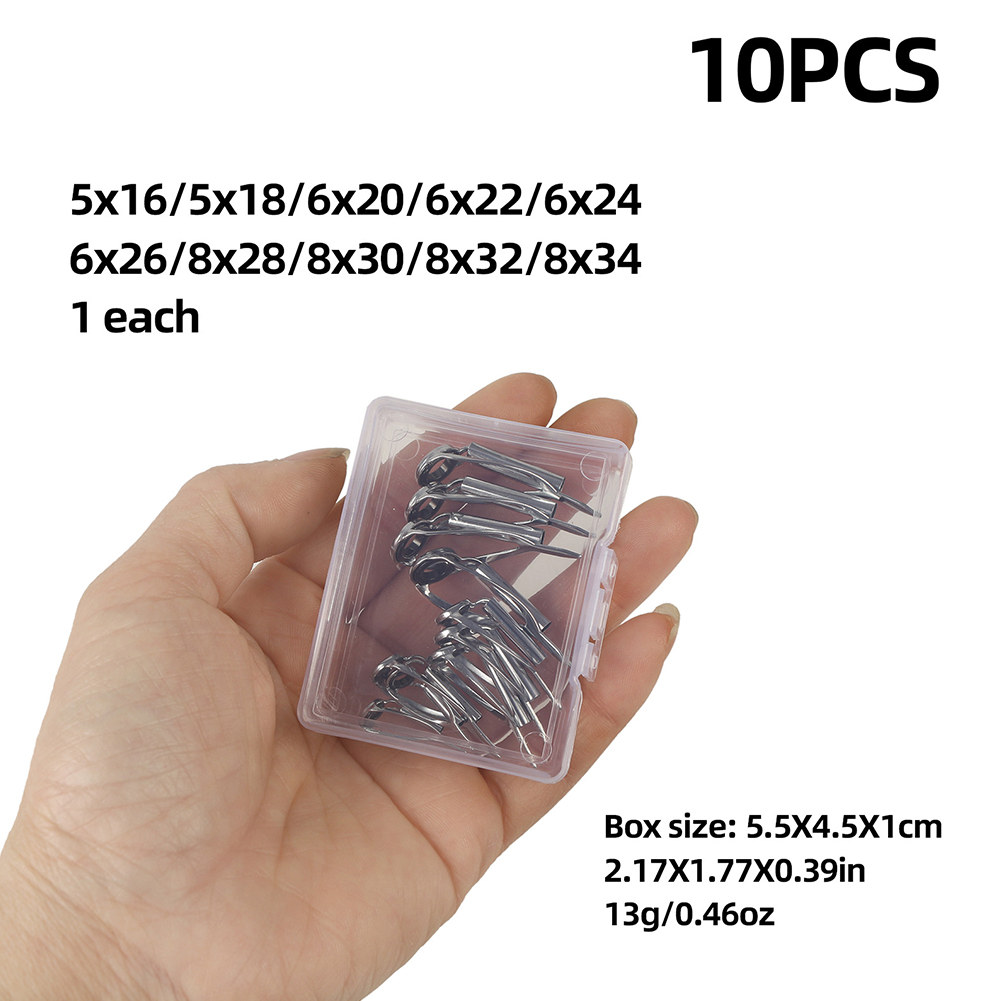10/40pcs Fishing Rod Guide Rin - Fishing Rod Tip Replacement recensie en prijs