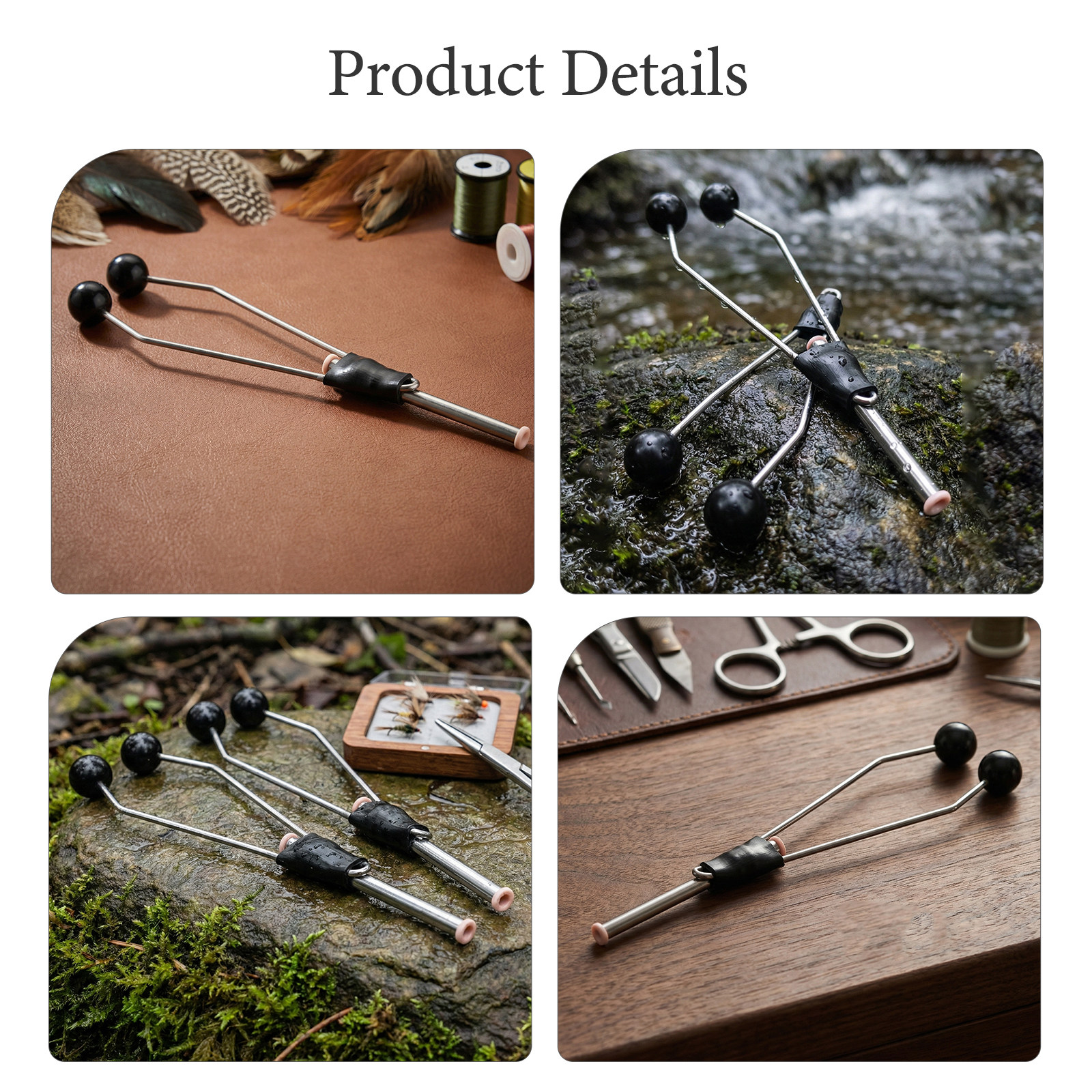 2Pcs Fly Tying Ceramic Tube Bo - Fishing Rod Fly recensie en prijs