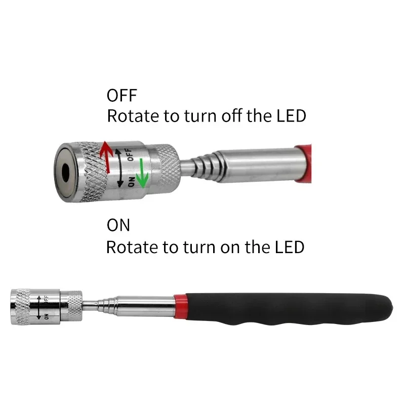 Telescopic Magnetic Pen with L - Fishing Rod Travel recensie en prijs