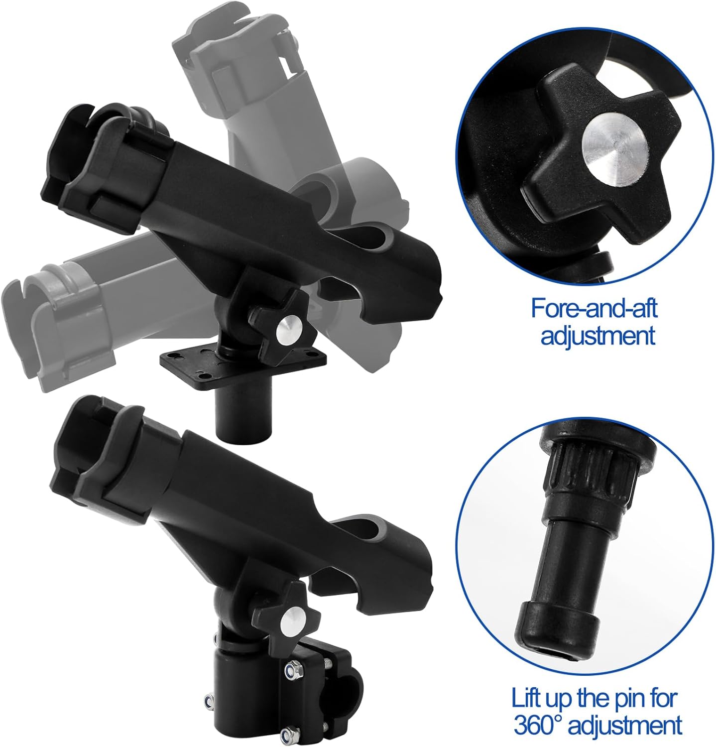 2 Pack Fishing Rod Holder with - Fishing Rod Combo recensie en prijs