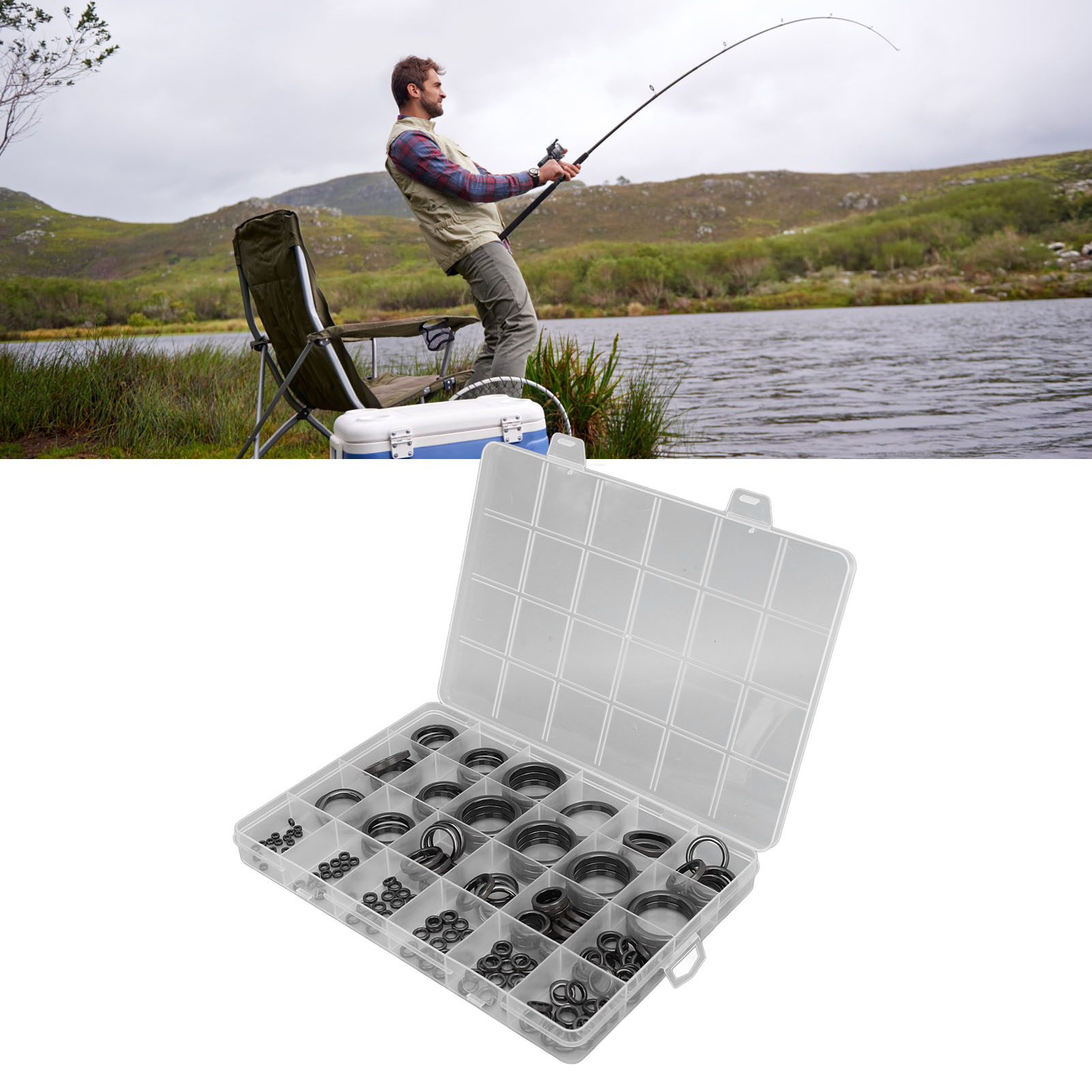 Fishing Rod Guide Repair Kit F - Fishing Rod Building Kit recensie en prijs