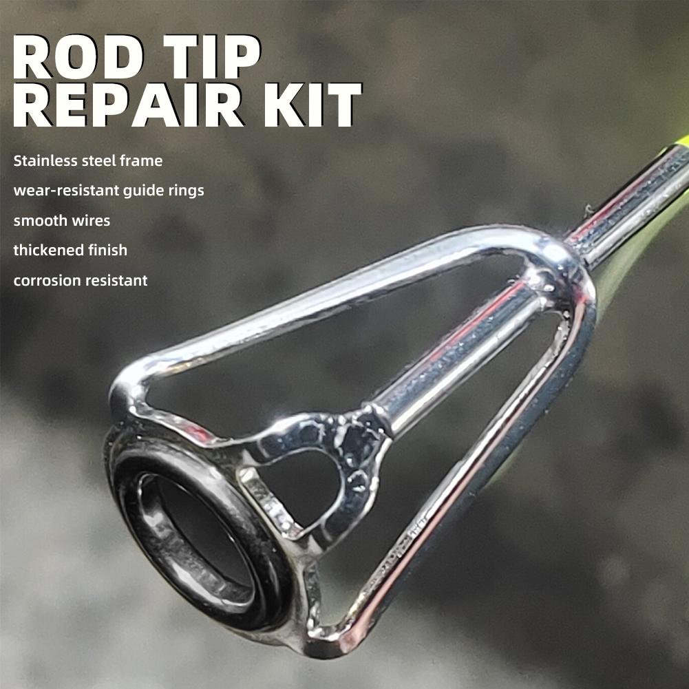 Rod Tip Repair Kit 10pcs Fishi - Fishing Rod Building Kit recensie en prijs