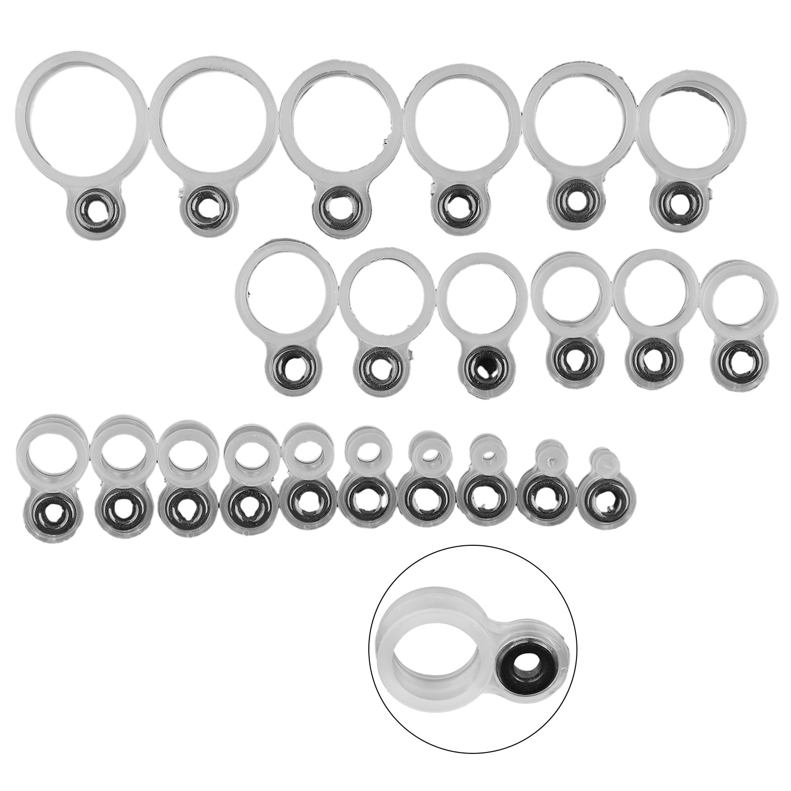 14/22Pcs Fishing Rod Eyelet Re - Fishing Rod Building Kit recensie en prijs