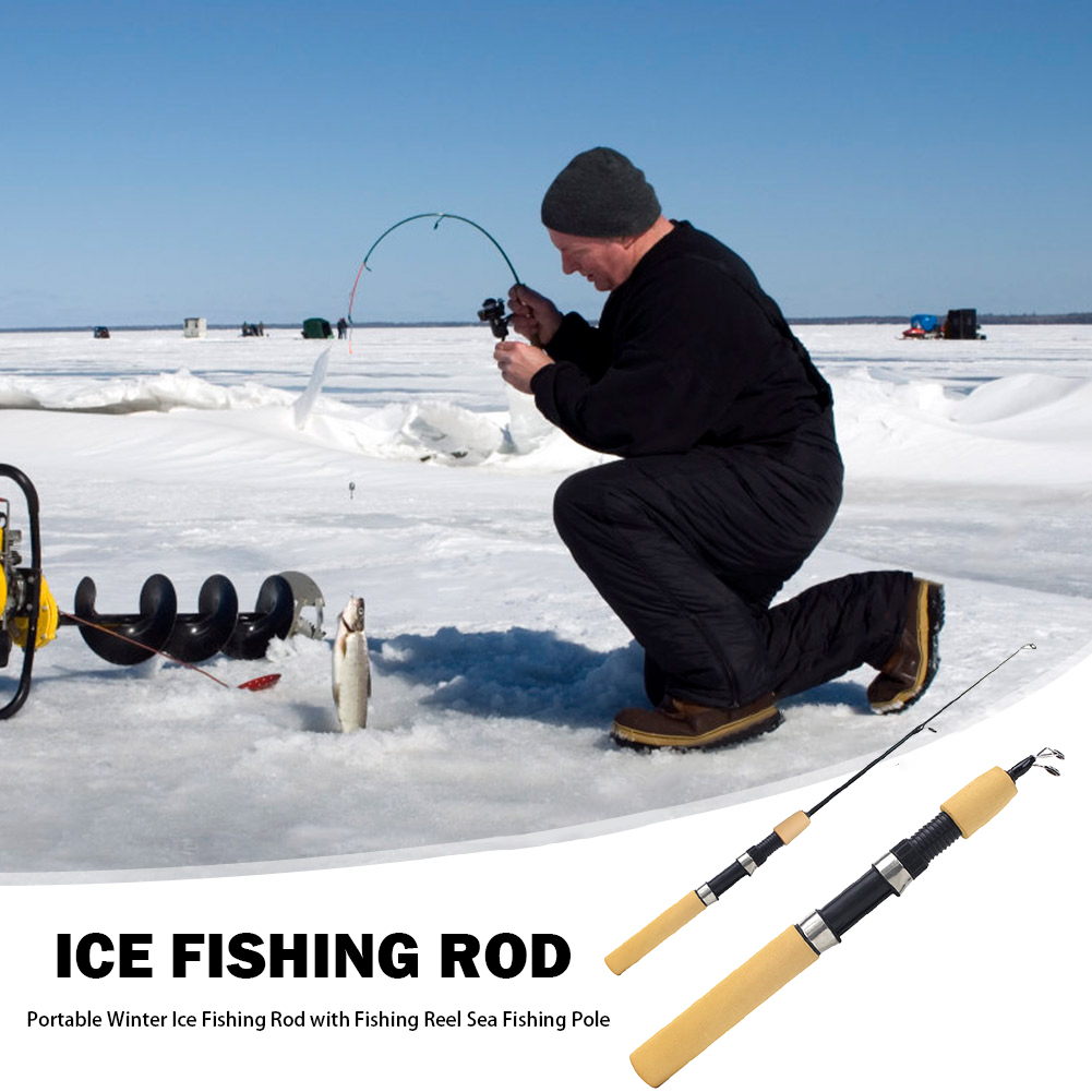 Ice Fishing Rod Portable Spinn - Fishing Rod Ice recensie en prijs