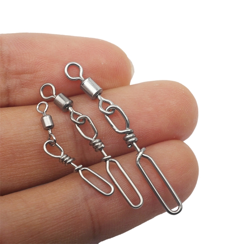 10Pcs Stainless Steel Quick Sn - Fishing Rod Building Kit recensie en prijs
