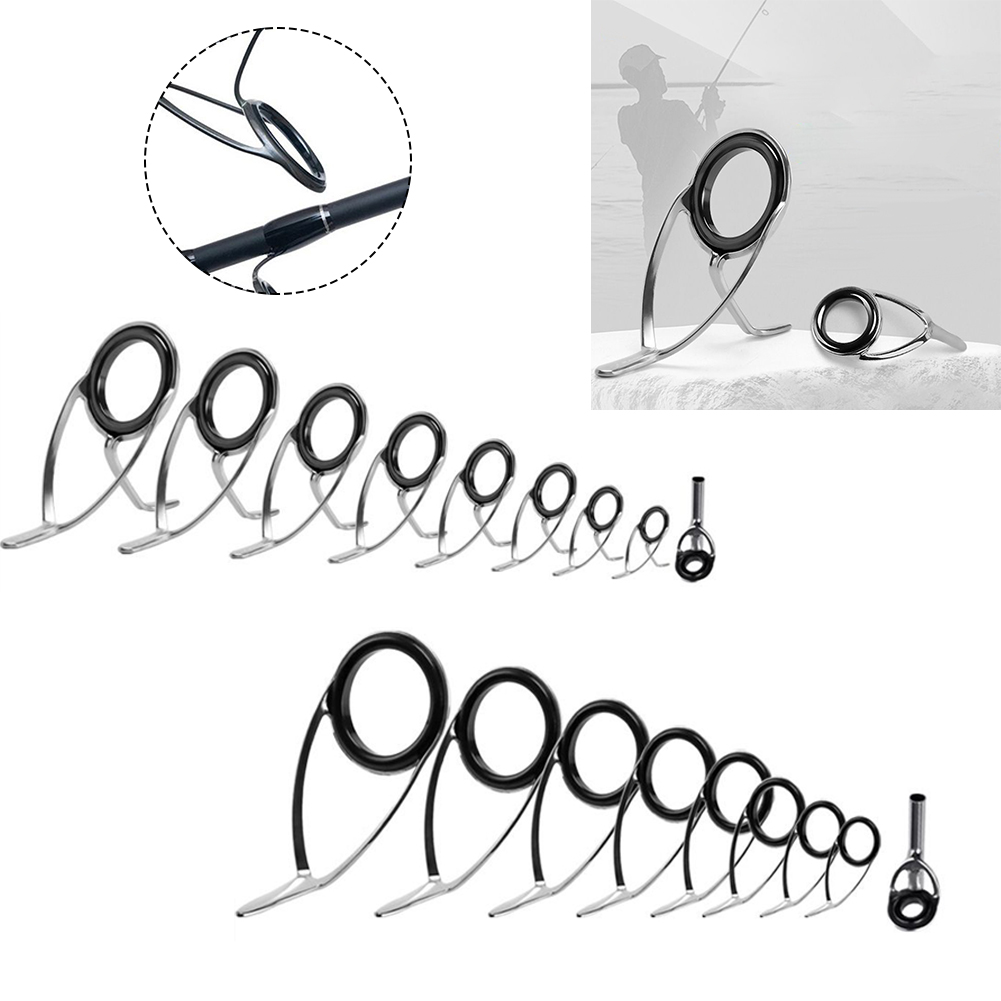9pcs Stainless Steel Fishing R - Fishing Rod Repair Kit recensie en prijs