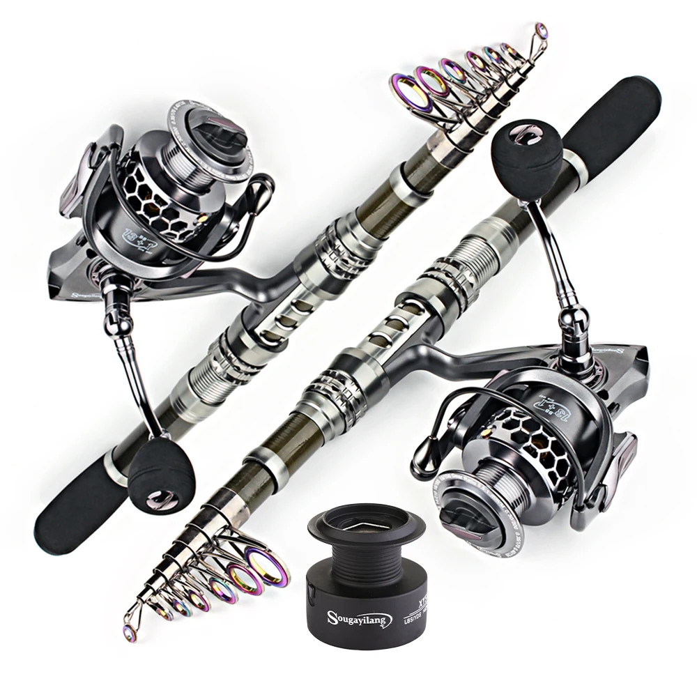Sougayilang 1.8-3.3m Carbon Fi - Fishing Rod Surf recensie en prijs