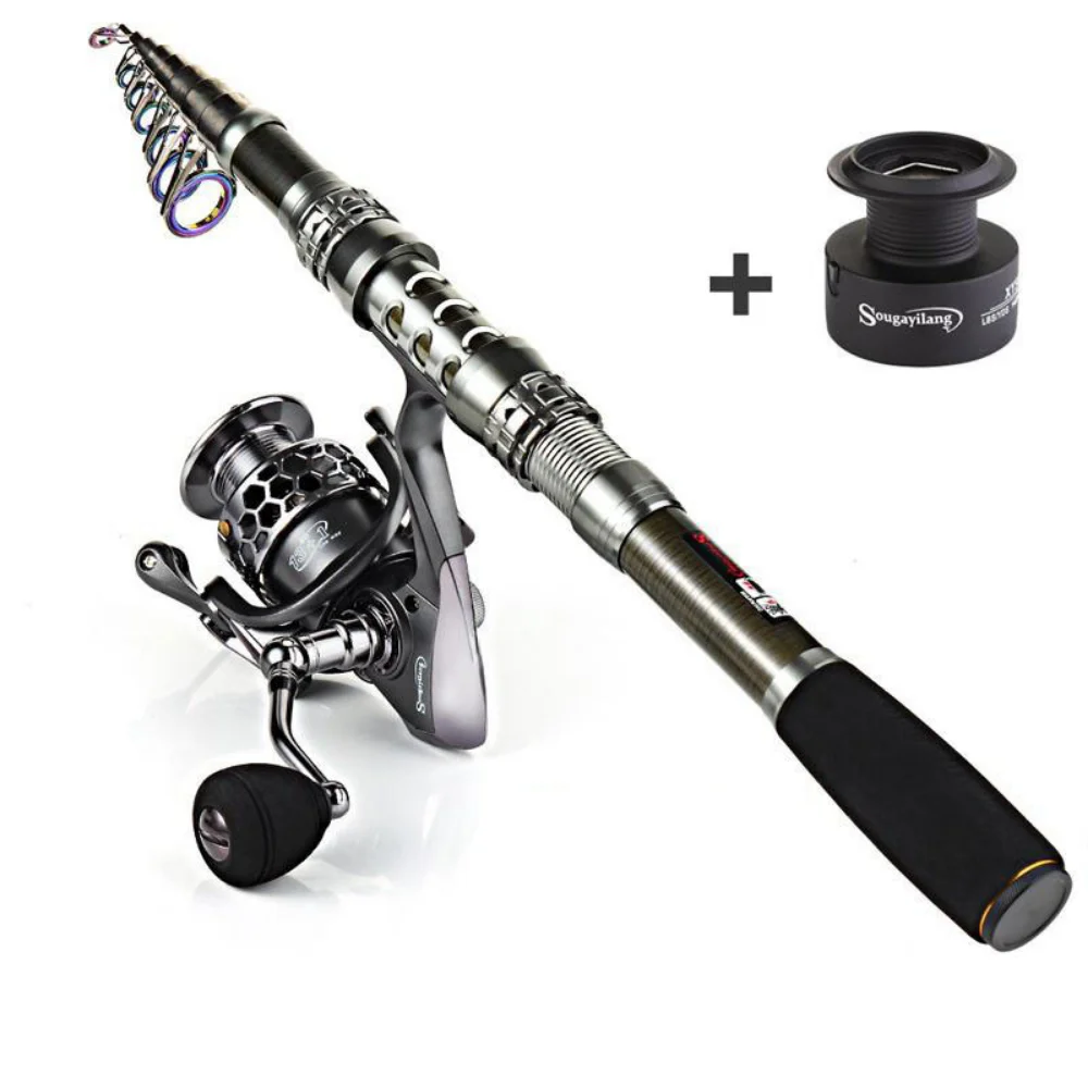 Sougayilang 1.8-3.3m Carbon Fi - Fishing Rod Surf recensie en prijs
