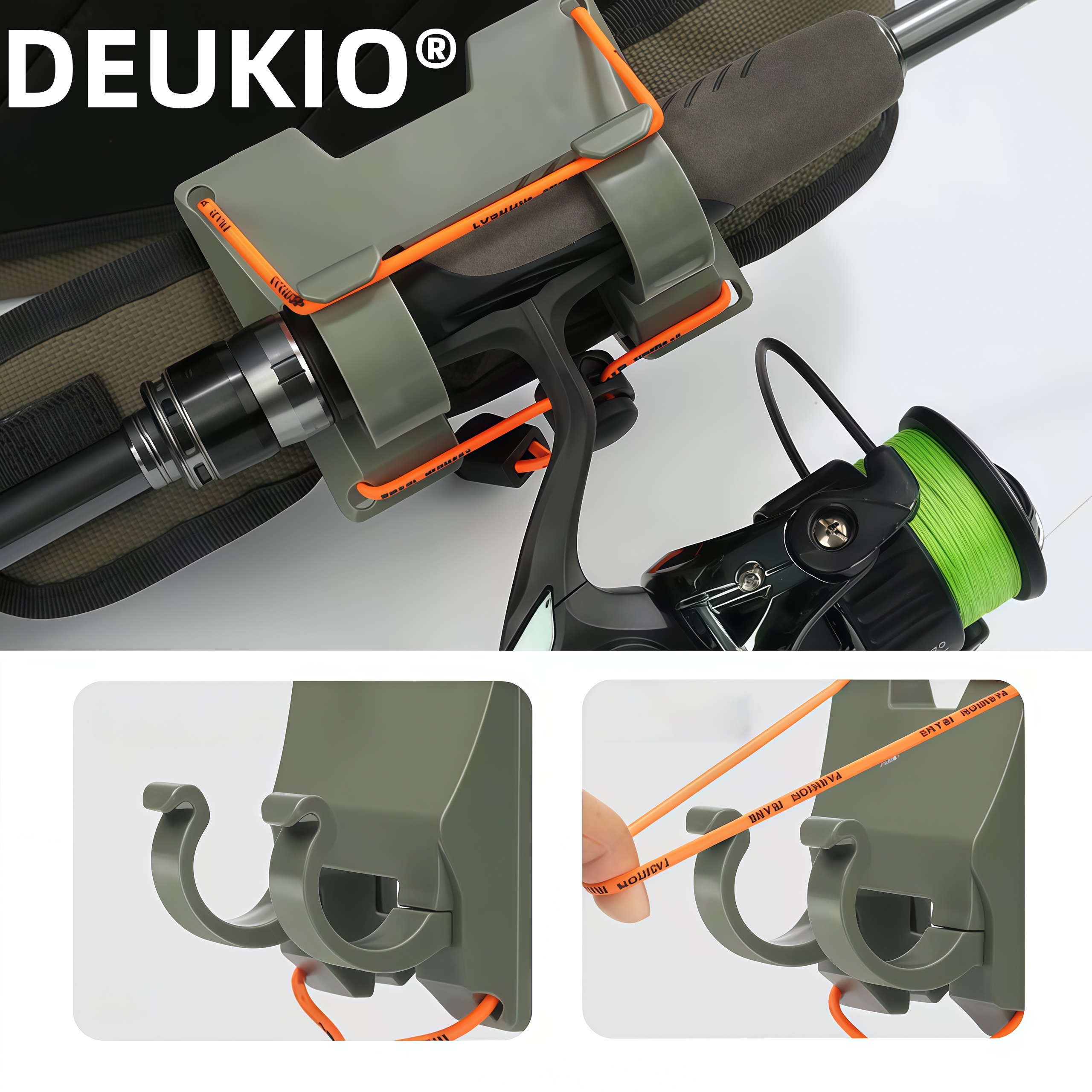 DEUKIO Outdoor Belt Clip Rod H - Fishing Rod Fly recensie en prijs