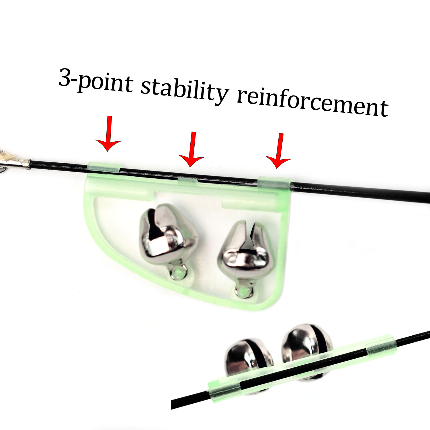 Topranc Double Bells Fishing B - Fishing Rod Casting recensie en prijs