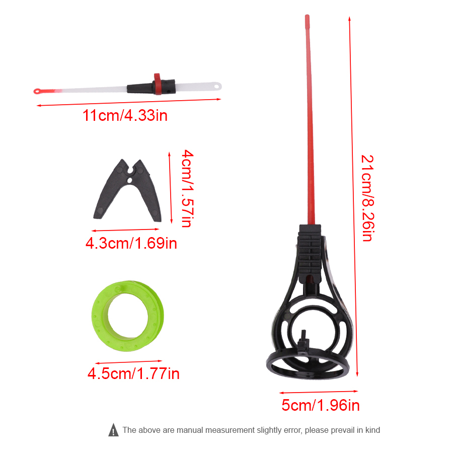 FTK Ice Fishing Rod Mini Porta - Fishing Rod Tip Replacement recensie en prijs