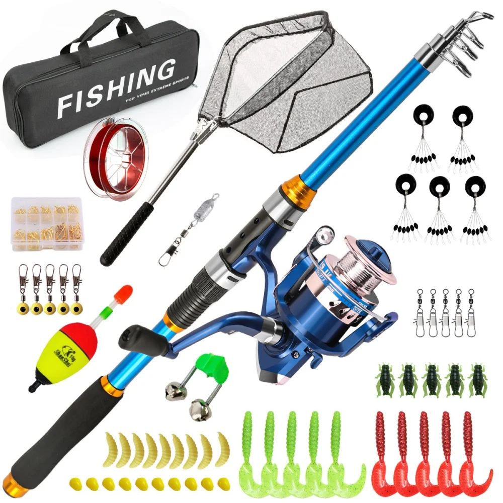 2.1-3.6M Telescopic Glass Fibe - Fishing Rod Spinning recensie en prijs