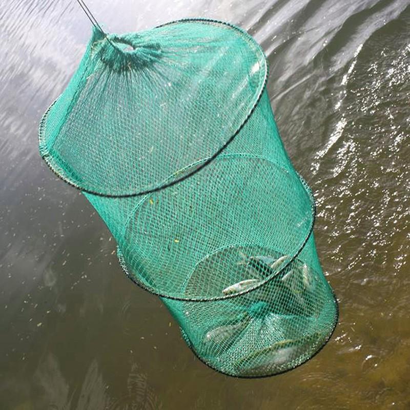 Folding Round Nylon Mesh Metal - Fishing Rod Casting recensie en prijs