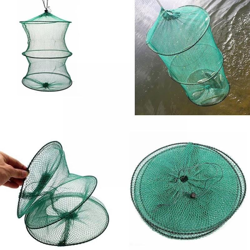 Folding Round Nylon Mesh Metal - Fishing Rod Casting recensie en prijs