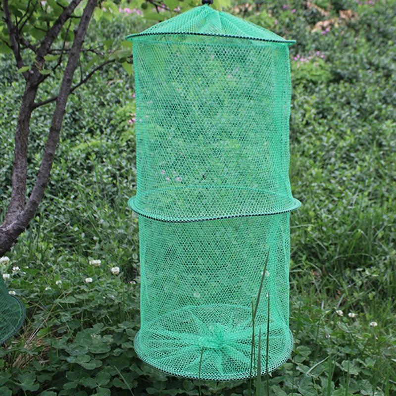 Folding Round Nylon Mesh Metal - Fishing Rod Casting recensie en prijs