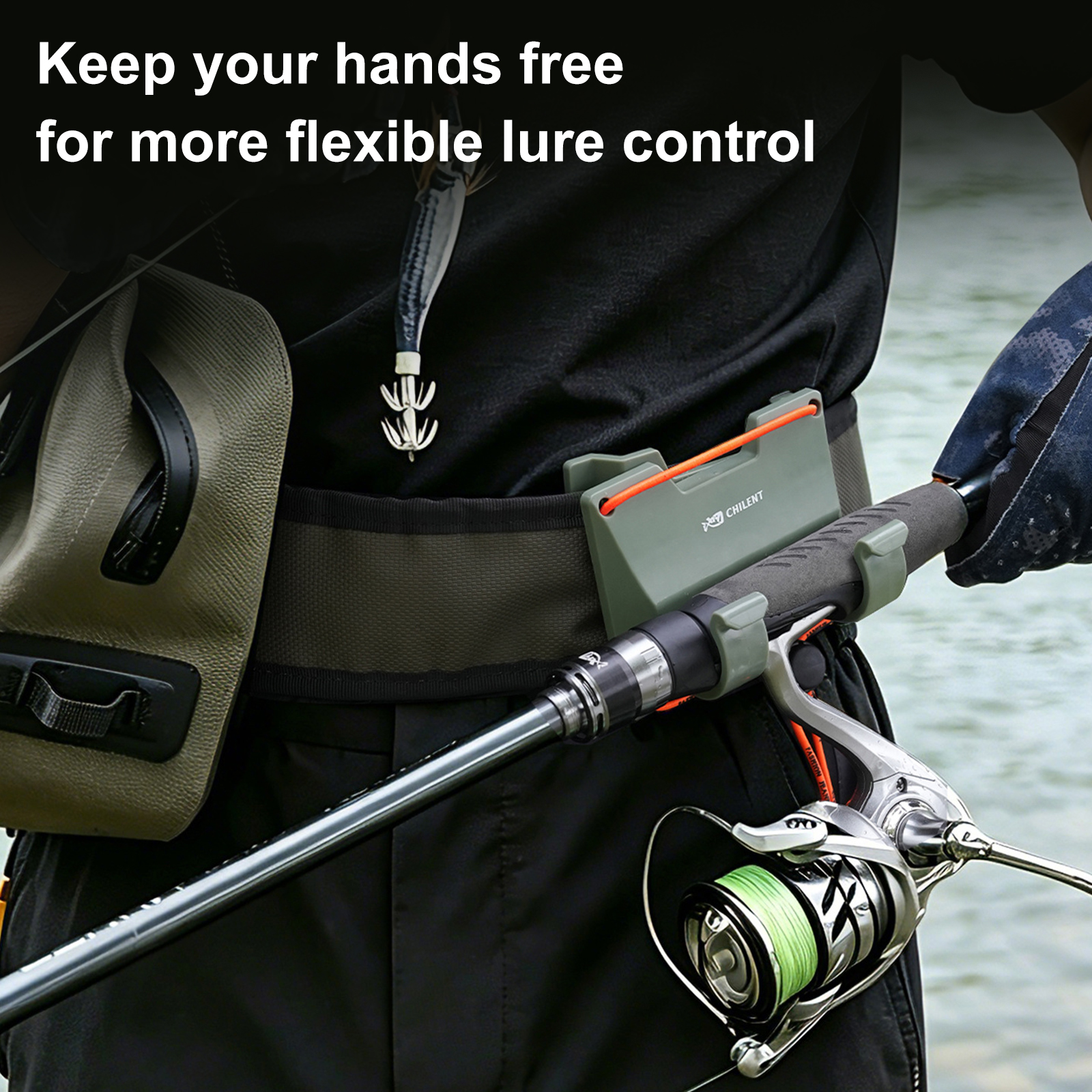 Outdoor Belt Clip Rod Holder H - Fishing Rod Fly recensie en prijs