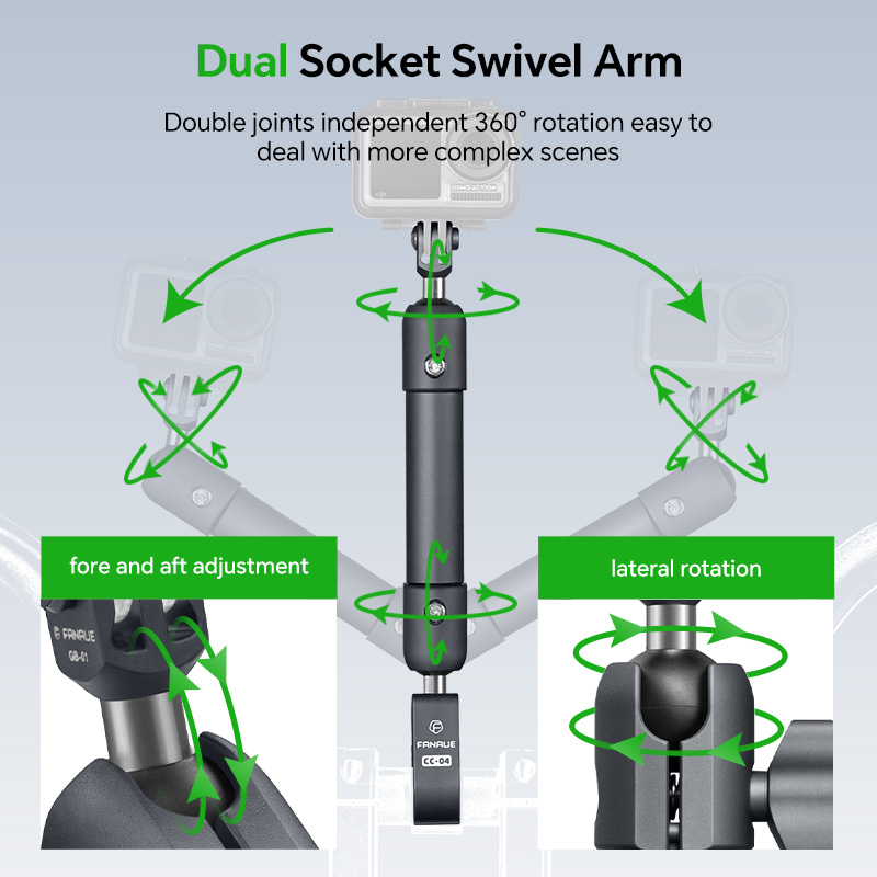 FANAUE motorcycle phone holder - Fishing Rod Holder recensie en prijs