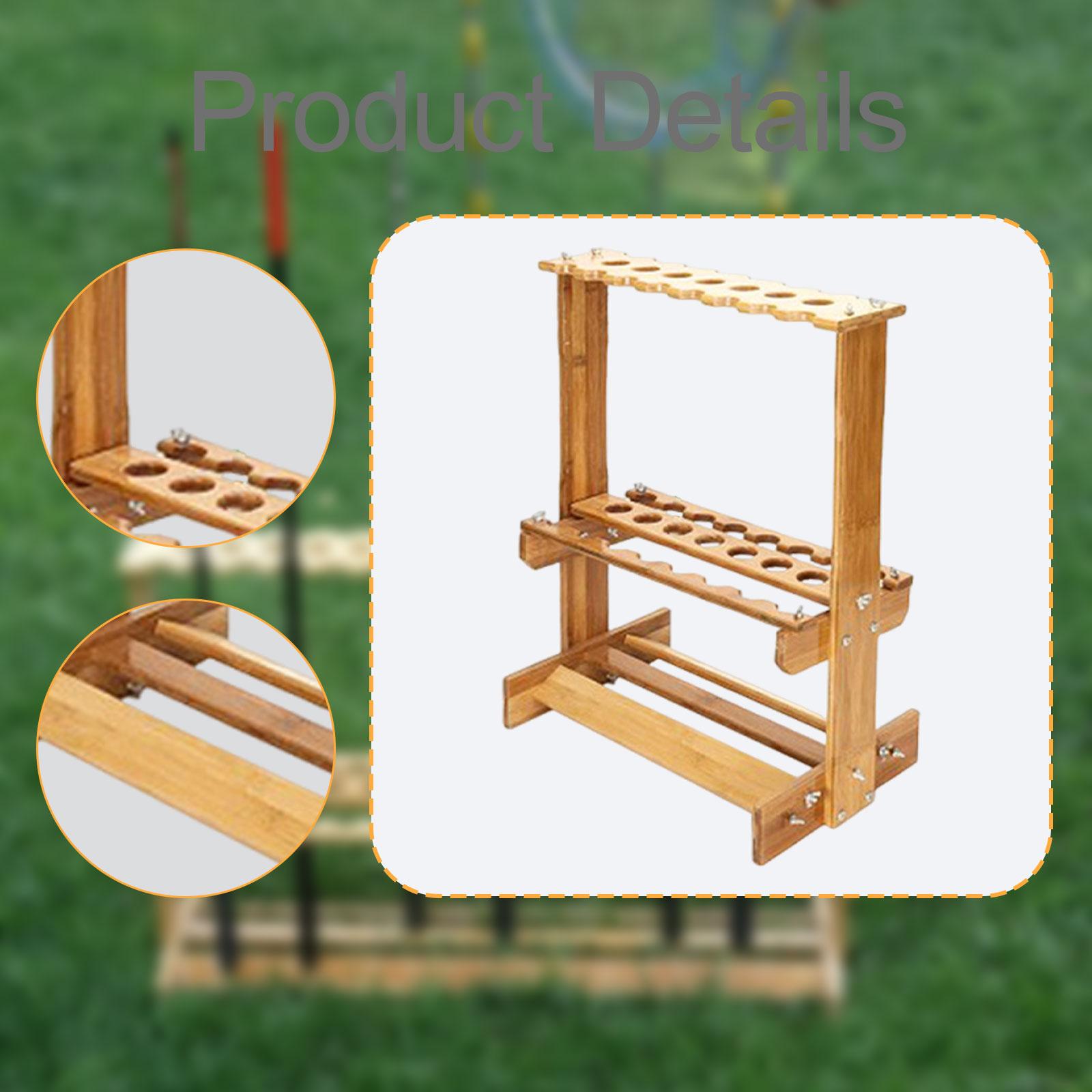 Fishing Rod Storage Rack Bambo - Fishing Rod Rack recensie en prijs