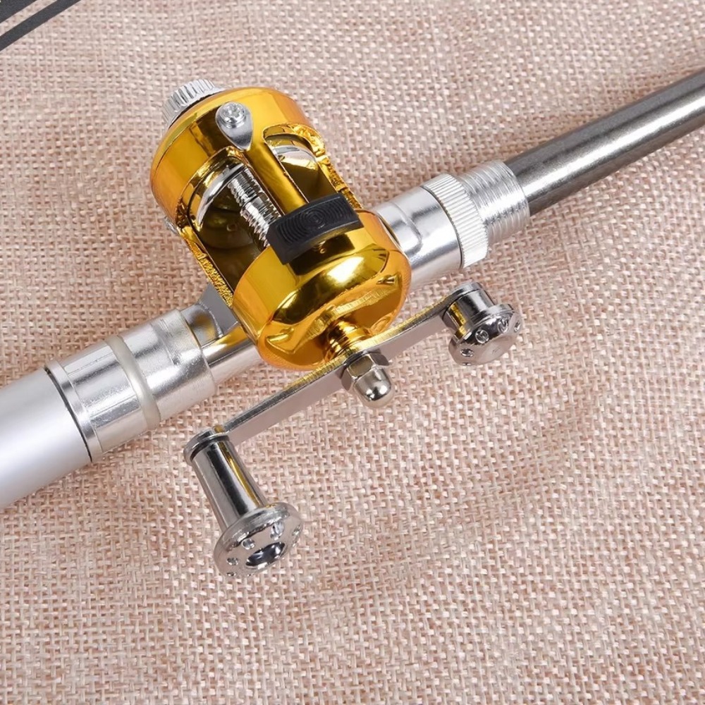 Mini portable steel pen fishin - Fishing Rod Case recensie en prijs