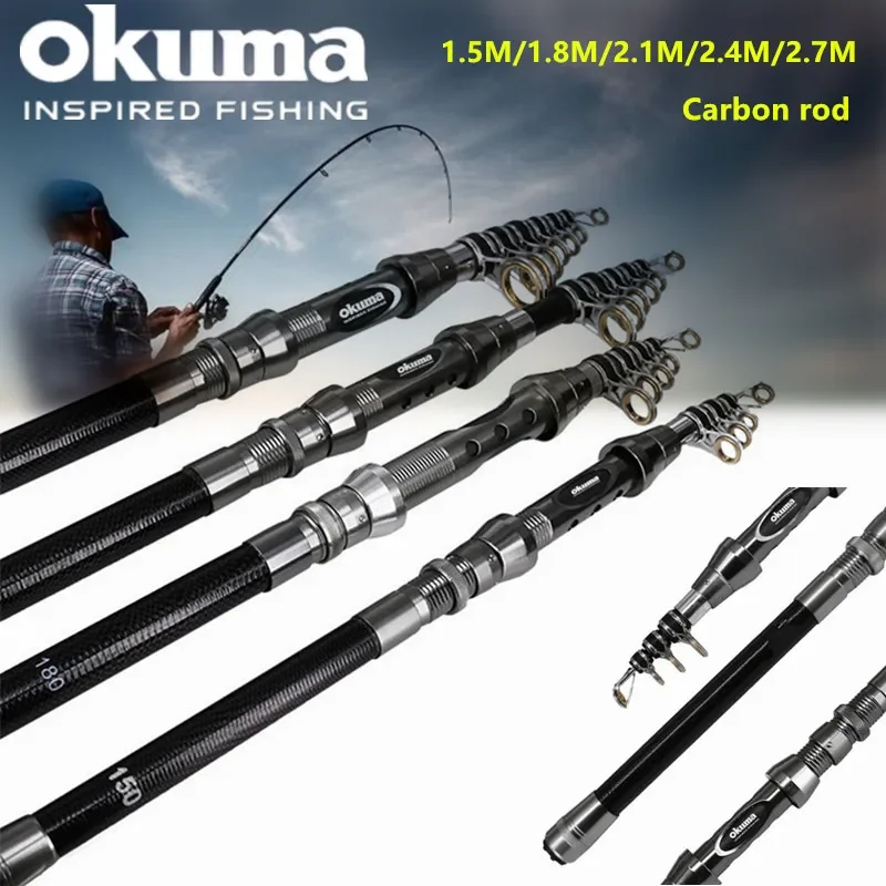 OKUMA New Carbon Rock Rod 1.5M - Fishing Rod Surf recensie en prijs