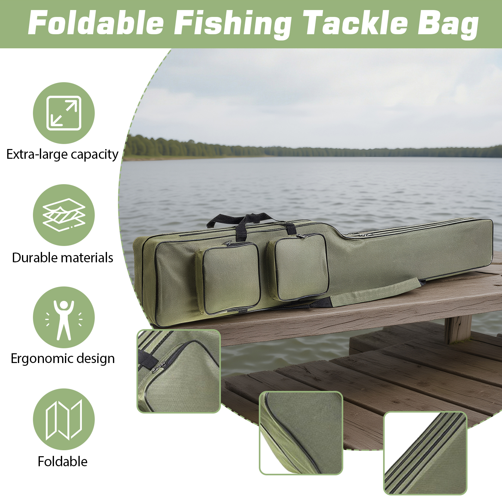 Fishing Rod Bags 150cm Waterpr - Fishing Rod Case recensie en prijs