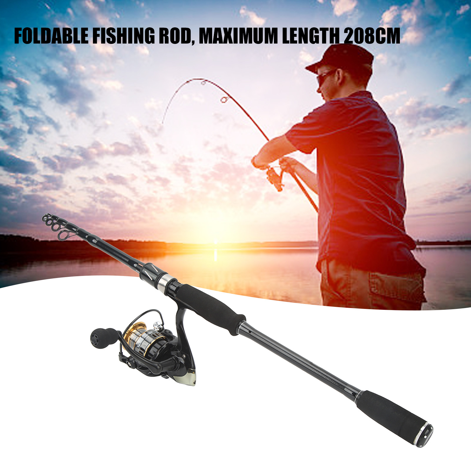 Lure Fishing Rod and Reel Comb - Fishing Rod Carbon Fiber recensie en prijs