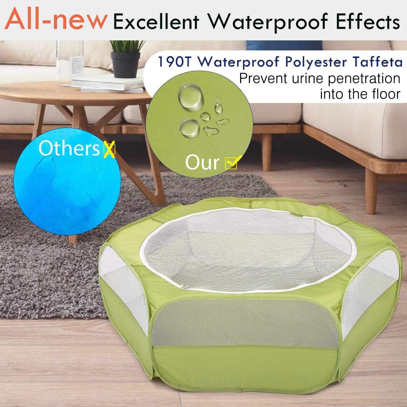 Pawaboo Small Animals Playpen  - Fishing Rod Travel recensie en prijs
